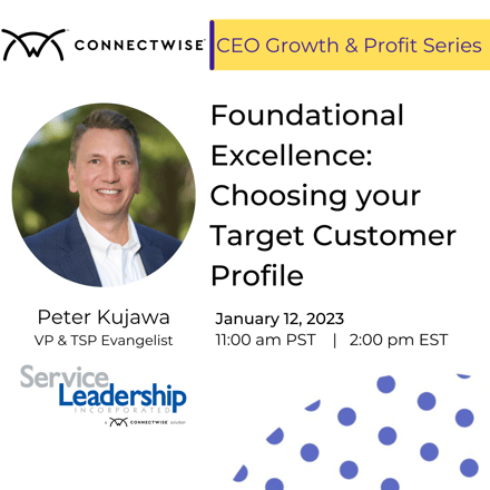 Foundational Excellence Choosing your Target Customer Profile_ Jan23-1