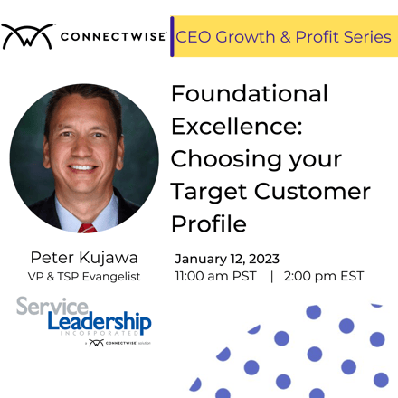 Foundational Excellence Choosing your Target Customer Profile_ Jan23