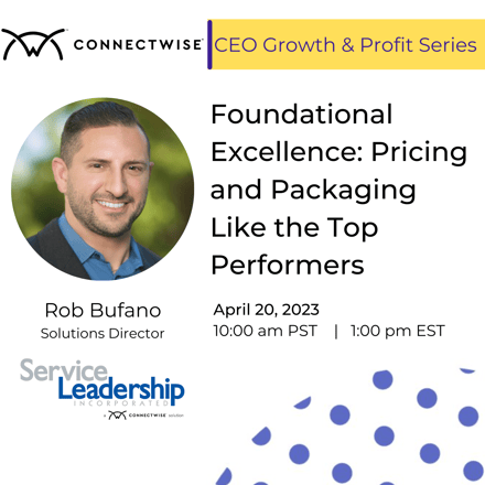 Foundational Excellence Pricing and Packaging Like the Top Performers_ April23-1
