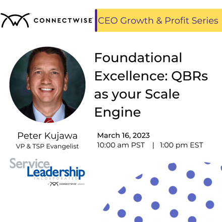 Foundational Excellence QBRs as your Scale Engine_ March23